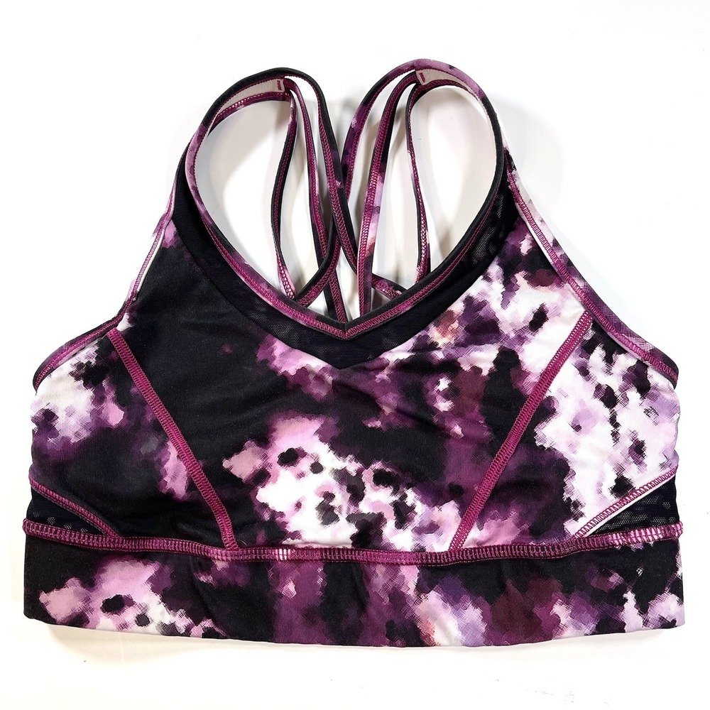Lululemon Women's Sports Bra Active Top Purple Size 0-2